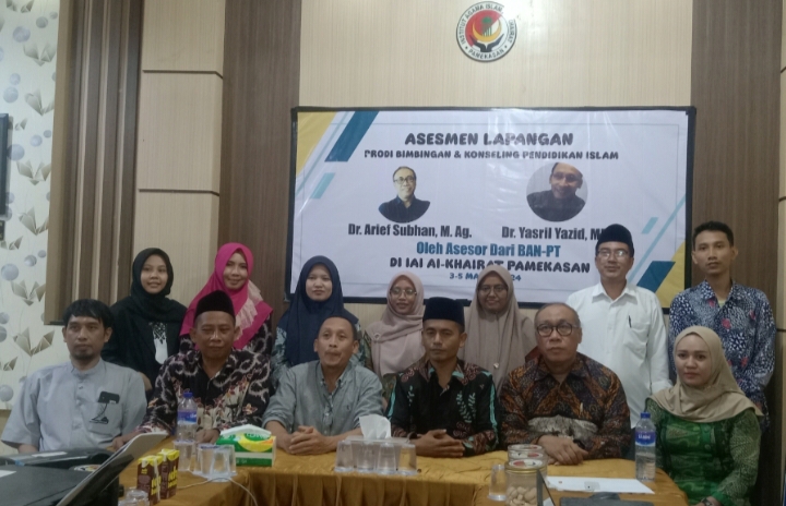 Prodi Bkpi Jalani Program Asesmen Lapangan Dari Ban Pt Iai Al Khairat